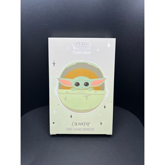 New in Box! Star Wars Mandalorian The Child Grogu Colourpop Hand Mirror - Picture 1 of 4